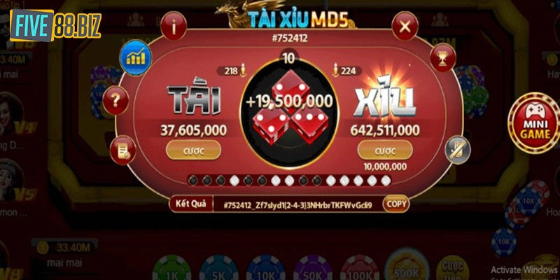 Md5 tài xỉu - tựa game đặc sắc hàng đầu thị trường